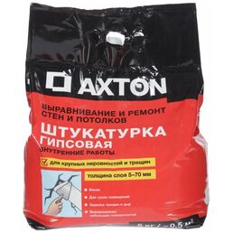 AXTON Штукатурка гипсовая Axton 5 кг