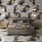 Глазурованный керамогранит Concor Golden Sky 60x60 см 1.44 м² полированный цвет золотой мрамор