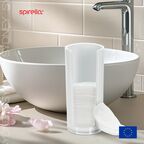 Диспенсер для ватных дисков Spirella Sidney-Acryl, акрил, цвет белый