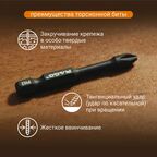 Бита ударная магнитная Rage 554125 PH2x50 мм, 2 шт.