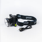 Фонарь Gauss налобный GFL401 5W 100lm диммируемый Li-ion 3000mAh LED