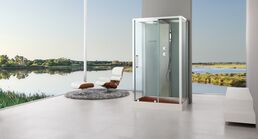 Душевая кабина Acquazzone Helena 120ESL-R без электрики