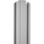 Штакетник GrandLine М-образный фигурный 1.8м коричневый