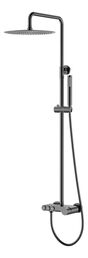 Душевая стойка Boheme Stick 128-GM оружейная сталь diamond