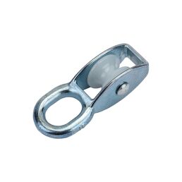 Оцинкованный одинарный одношкивный блок МЕТАЛЛСЕРВИС SIMPLEX-PL 1227465