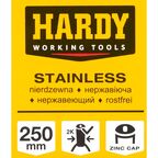 Шпатель малярный Hardy 0830-680025 250 мм, нержавеющая сталь, двухкомпонентная ручка