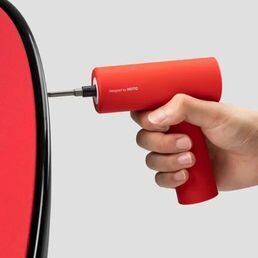 Аккумуляторная отвёртка HOTO cordless screwdriver. Цвет: красный.