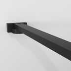 Душевая перегородка Walk In Niagara Nova 90x200  NG-689-90TBLACK стекло тонированное, профиль черный матовый