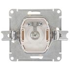 ТВ-розетка встраиваемая Systeme Electric W59, цвет слоновая кость