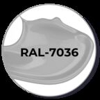 Краска по дереву акриловая для фасадов и внутренних работ PROFIPAINTS SILVER WOOD FACADE 0.9л , RAL-7036