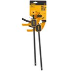 Струбцина быстрозажимная DEWALT, 300 мм, 60 кг, 2 шт., DWHT0-83158