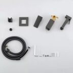 Гигиенический душ со смесителем BOCH MANN Resia gr BM10414 серый