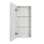 Зеркальный шкаф с подсветкой BelBagno Marino 40x80 SPC-MAR-400/800-1A-LED-TCH белый