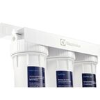 Фильтр под мойку Electrolux AM Carbon 2 in 1 Soft для жесткой воды быстросъемный 3 ступени кран в комплекте