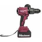 Дрель-шуруповерт аккумуляторная бесщеточная ударная Neolaser NCDB-120, 20 В Li-ion 2x4 Ач