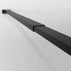 Душевая перегородка Walk In Niagara Nova 90x200  NG-689-90TBLACK стекло тонированное, профиль черный матовый