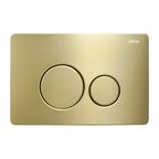 Комплект подвесного унитаза с инсталляцией Abber Rechteck AC1201MB-AC0105-AC0121MMG безободковый, крышка с микролифтом, черный матовый, кнопка золото