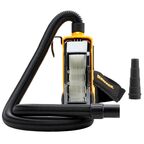Аккумуляторный строительный пылесос DEWALT DWH161N, 18 В, 0.21 л, без АКБ и ЗУ (DWH161N-XJ)