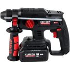 Перфоратор аккумуляторный бесщеточный SDS-plus Elitech HD CRH2022SL, 20 В Li-Ion 4 Ач, 2.3 Дж