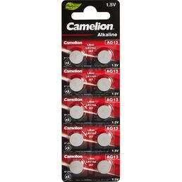 Батарейка Camelion алкалиновая Mercury Free AG13-BP10 LR44 10 шт.