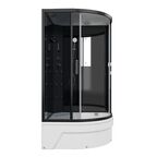 Душевая кабина Erlit 120х120 см ER5720TB4 профиль черный