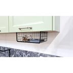 Корзина для хранения 36x14.5x25 см сталь черный