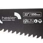 Ножовка по газобетону Hesler 550 мм крупный зуб 14 напаек