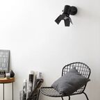 Настенный светильник Inspire Studio цвет чёрный металлик