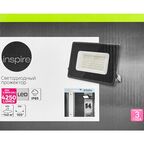 Прожектор светодиодный уличный Inspire 50 Вт 6500 К IP65 холодный белый свет
