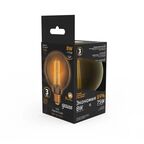 Лампа светодиодная Gauss Filament G95 E27 265 В 8 Вт шар большой 740 лм теплый белый цвет света
