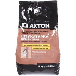 Штукатурка цементная Axton 5 кг