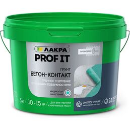 Грунт бетон-контакт ЛАКРА PROF IT Лк-00008526