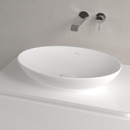 Раковина накладная Villeroy&Boch Loop & Friends 56 см 4A470001 альпийский белый