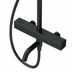 Душевая система AM.PM Flash F079SQ522 с термостатом 3 режима цвет черный матовый
