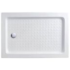 Душевой поддон  CEZARES TRAY-A-AH TRAY-A-AH-140/90-15-W 140 x 90 универсальная белый ножки + слив