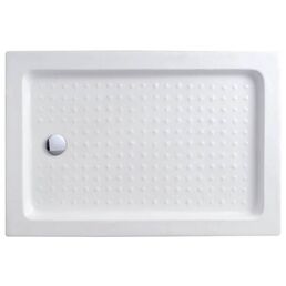 Душевой поддон  CEZARES TRAY-A-AH TRAY-A-AH-140/90-15-W 140 x 90 универсальная белый ножки + слив