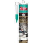 Силикон санитарный Akfix 100S (280мл) прозрачный
