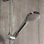 Душевая стойка Hansgrohe Croma Select 280 Air 1jet Showerpipe Reno EcoSmart 26793000 без излива, хром