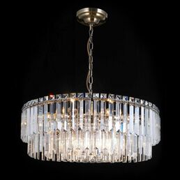 Подвесная люстра каскадная хрустальная Citilux Фонда CL303223