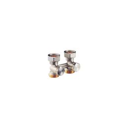 Прямой H-образный узел нижнего подключения Giacomini R387 R387X002