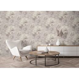 Обои флизелиновые Ateliero Bella бежевые 1.06 м At588695