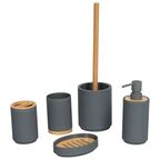 Мыльница Swensa Koi SWP-2415-GRY-04 пластик цвет серый