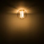 Лампа светодиодная Gauss LED Filament E14 11 Вт шар прозрачный 720 лм, тёплый белый свет