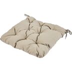 Подушка для садовой мебели Linen Way 44x44 см цвет серый