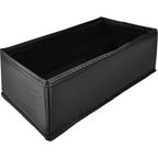 Набор коробок без крышки 15x11x31/15x11x15 см полиэстер цвет черный 4 шт