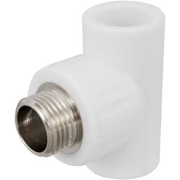 Тройник комбинированный Valfex 20x1/2"x20 мм НР полипропилен 10128020