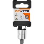 Переходник для торцевых головок Dexter 1/2(F)x3/8(M) дюйма 36 мм