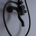 Душевая стойка RGW Shower Panels SP-24B черная, с изливом