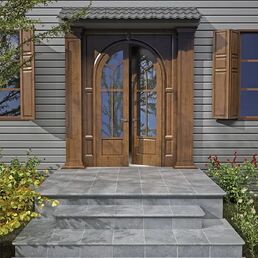 Ступень угловая Stone Gris 33x33 см цвет серый 1 шт.