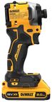 Аккумуляторный шуруповерт DEWALT DCF850D2T, 18 В, 206 Нм, 3800 уд/мин, с 2 АКБ 2 Ач и ЗУ, в кейсе TSTAK (DCF850D2T-QW)